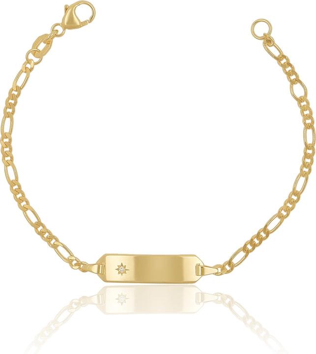 Muau Figaro (14 cm, 750/18K Gelbgold)