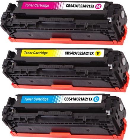 Produktbild Hermex Kompatibler Toner für Canon i-SENSYS LBP5050n (M, Y, C)