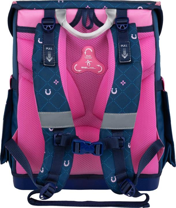 Actual product image Belmil COMPACT Schulrucksack-Set Meet your Horses (19 l)