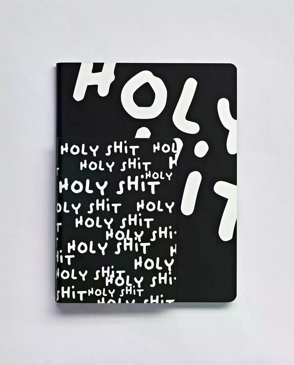 Image du produit Nuuna Graphic L, Holy Shit (22 x 16,5 cm, Pointillés, Couverture souple)