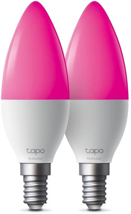 Produktbild TP-Link Smart Light Bulb, E14 Multic. (E14, 4.80 W, 470 lm, 2 x, F)