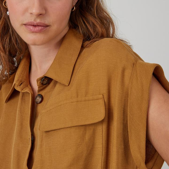 Produktbild La Redoute Collections Jumpsuit mit langem Bein Signature (40)