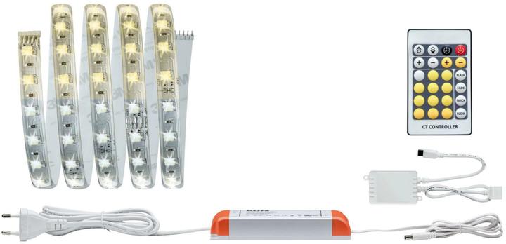 Produktbild Paulmann MaxLED 500 Stripe Set (Weiss, Neutralweiss, Tageslicht, 150 cm, Indoor)