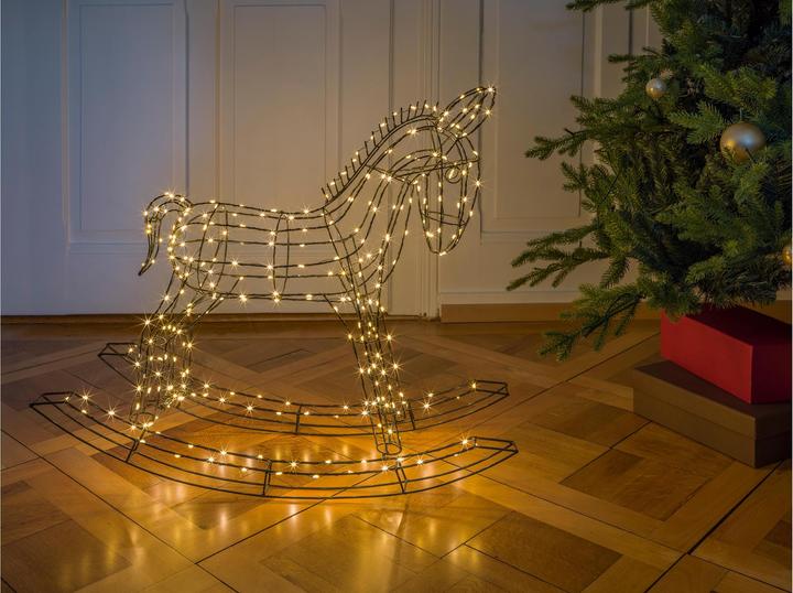 Produktbild STT LED-Figur Pferd, 65 cm, Schwarz