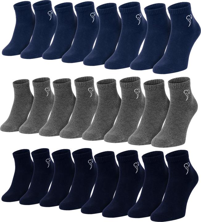 Bleu foncé/Bleu/Gris