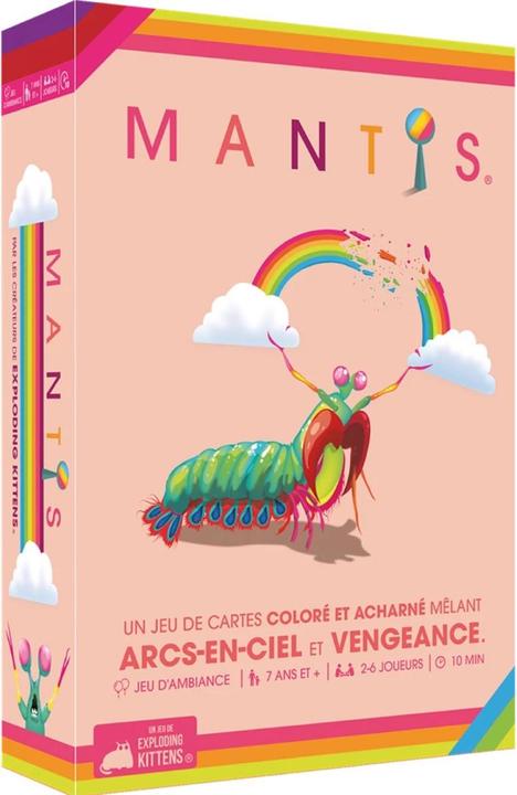 Produktbild Exploding Kittens Jeu de cartes - Mantis (Französisch)