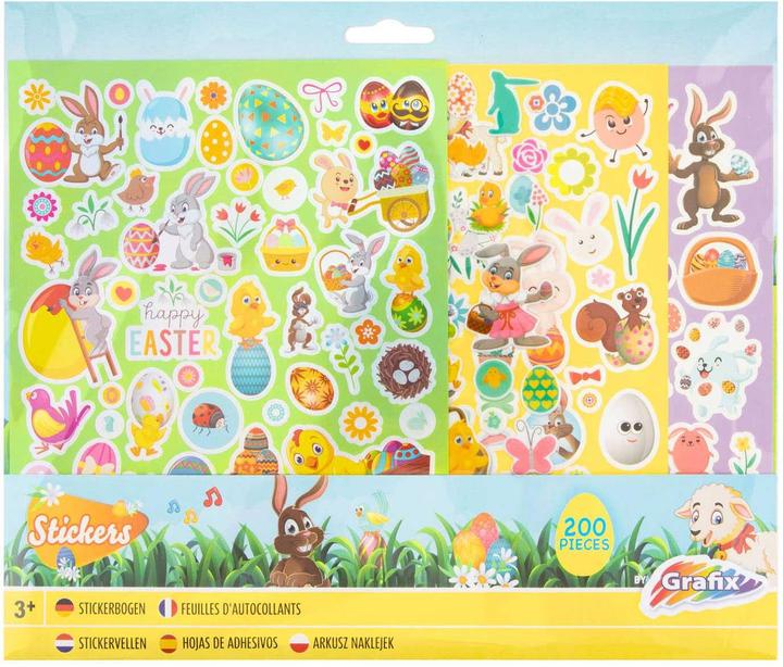 Grafix Stickerset (3 x, 23 x 27 cm)