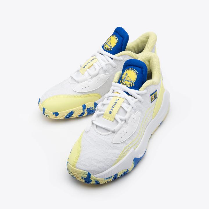 Produktbild Tarmak Kinder Basketball Schuhe niedrig NBA Warriors - Fast 900 Low-1 weiss (35)