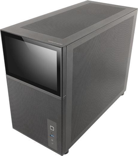 Produktbild Mars Gaming Boitier Mini Tour Micro ATX MC-LCD avec panneau vitré (Noir) (mATX, Mini-ITX)
