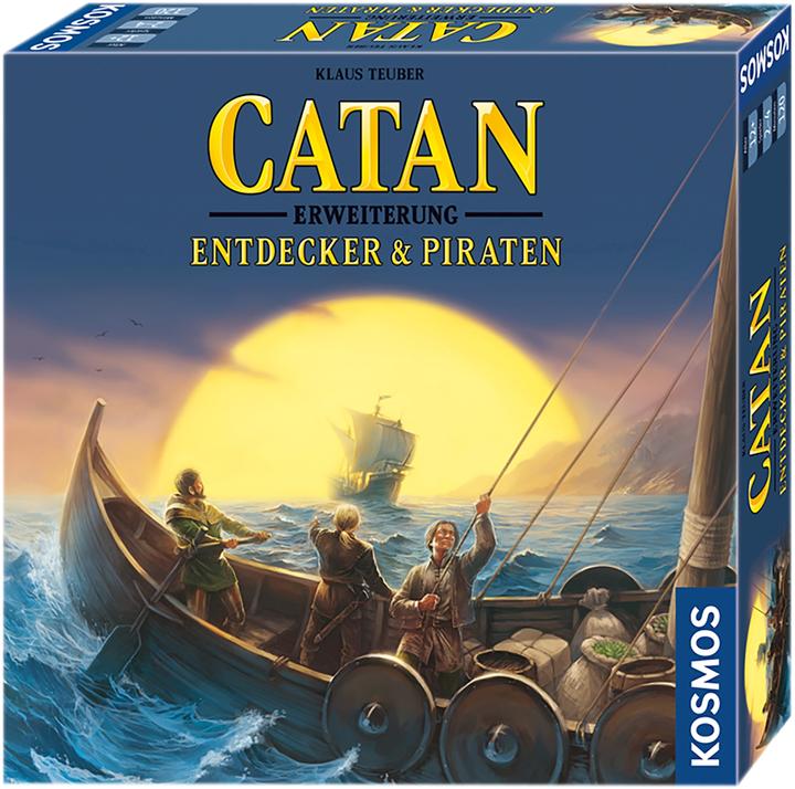 Actual product image Kosmos The Settlers of Catan: Explorers & Pirates (German)