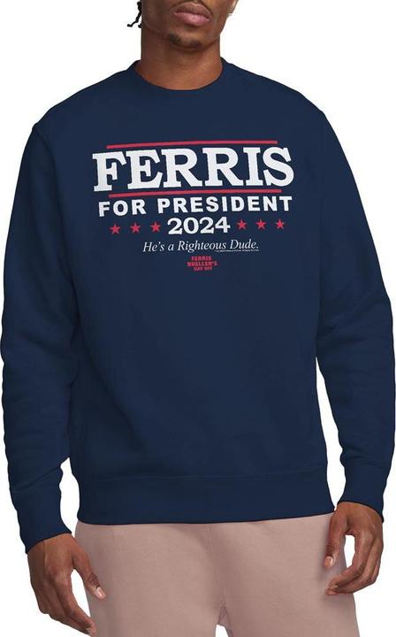 Immagine prodotto Ferris Bueller´s Day Off Ferris Bueller's Day Off Ferris For President Felpa Adulto Unisex (S)
