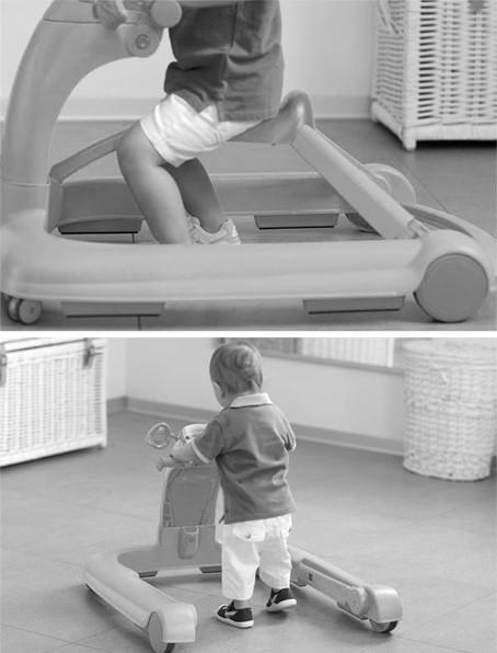 Actual product image Chicco 1 2 3 Baby Walker