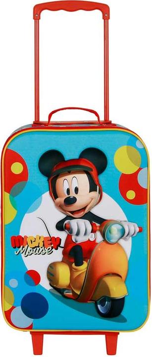 Karactermania Soft 3D Trolley Suitcase Scooter