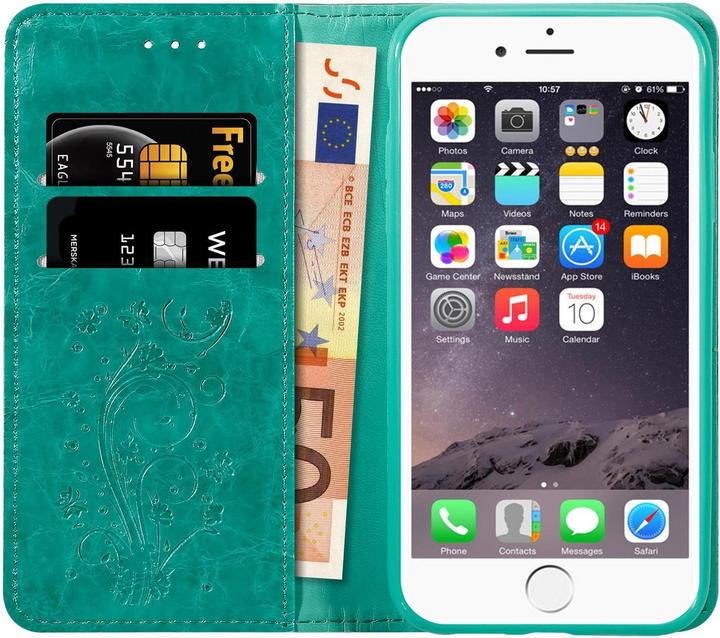 Image du produit Cadorabo Pochette Book avec ornements (Apple iPhone 6 Plus)