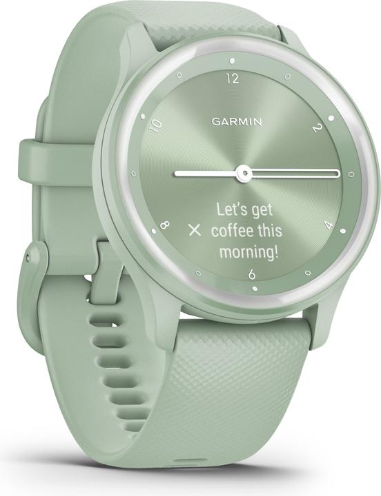 Garmin vivomove Sport, WW, Cool Mint, Silikon (40 mm)