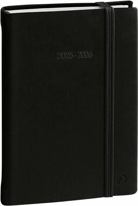 Actual product image Quo Vadis School Calendar Forum Silk 2022/2023 bw (Hardcover, German)