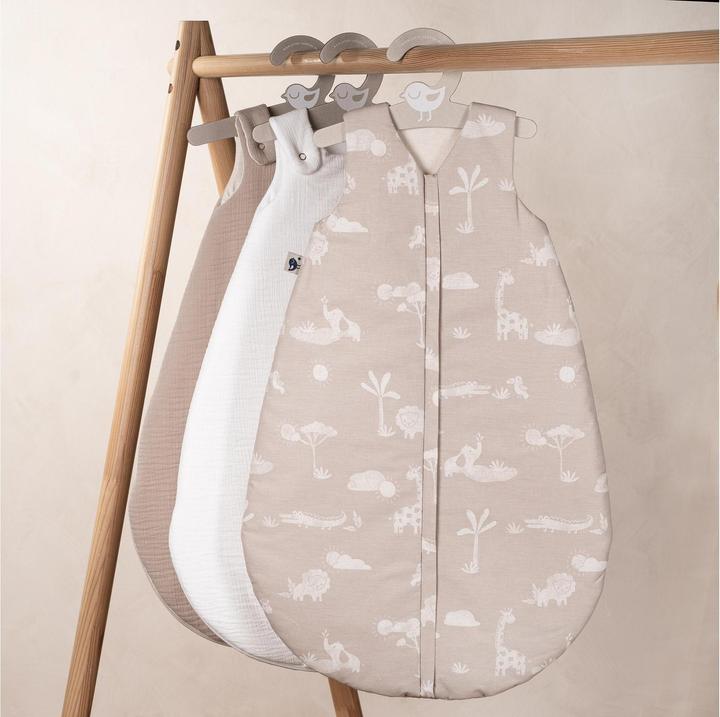 Produktbild Julius Zöllner Baby-Ganzjahresschlafsack Organic Jungle Dream 80 cm (80 cm, 2.5 TOG)