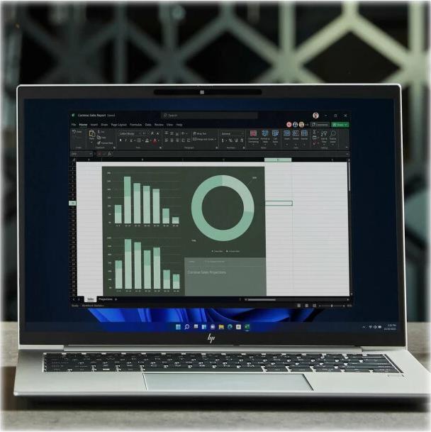 Produktbild HP EliteBook 845 G10 (14", AMD Ryzen 9 7940HS, 32 GB, 1000 GB, CH)