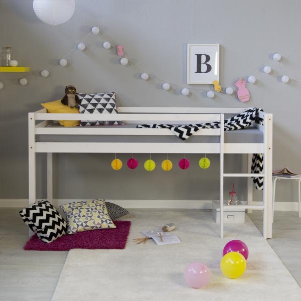 Produktbild Homestyle4u Hochbett Spielbett Jugendbett (90 x 200 cm)