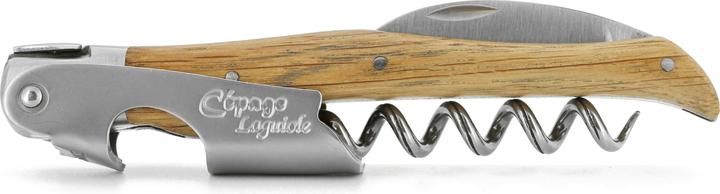Image du produit Laguiole tire-bouchon/sommelier chêne de tonneau (Couteau de sommelier)