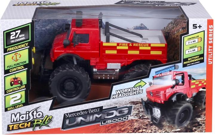 Produktbild Maisto Mercedes Unimog U5000 Feuerwehr