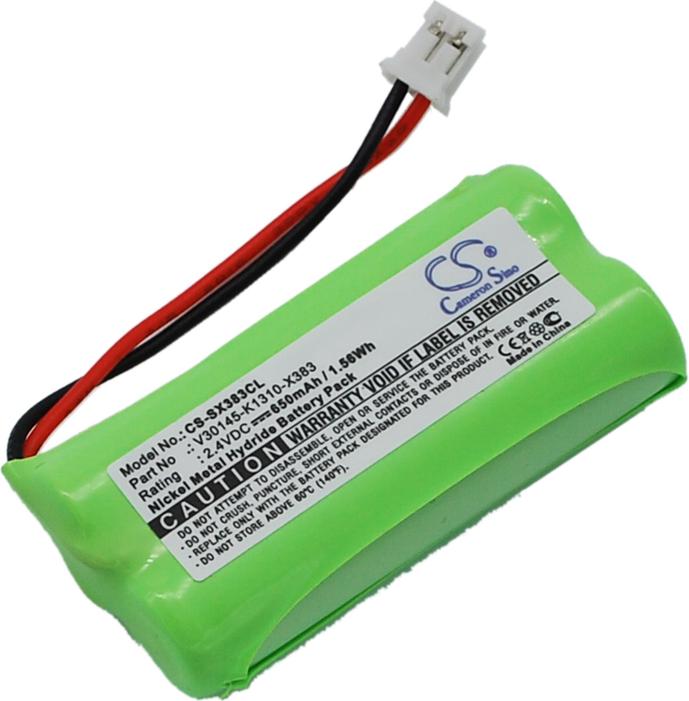 Produktbild NoName Battery for Siemens V30145-K1310-X383, Gigaset A120 etc. 650mAh, 2.4V (1 Stk., Gerätespezifisch)