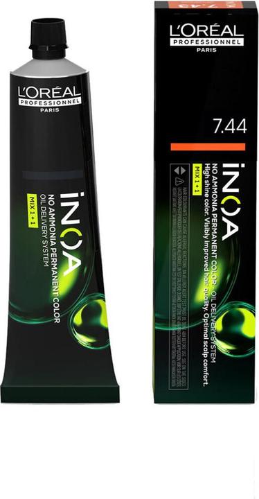 Image du produit L'Oréal Paris INOA No Ammonia Permanent Color #7.44 60g (#7.44)