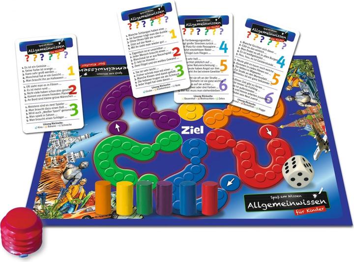 Produktbild Noris NOR71906 - Spass am Wissen: Allgemeinwissen für Kinder, für 2-6 Spieler, ab 6 Jahren (DE-Ausgabe) (Deutsch)