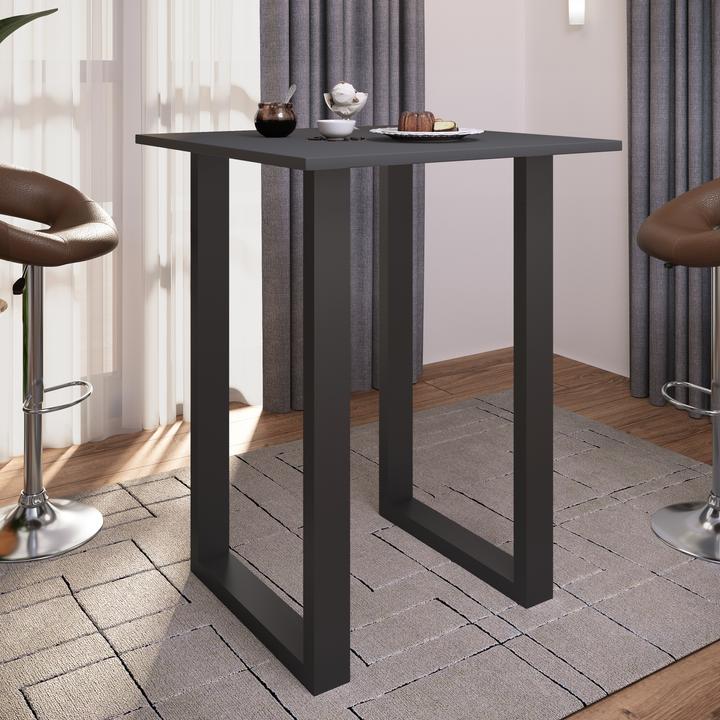 Produktbild VCM Holz Bartisch Stehtisch Xona 80x80 (80 x 80 x 102 cm)