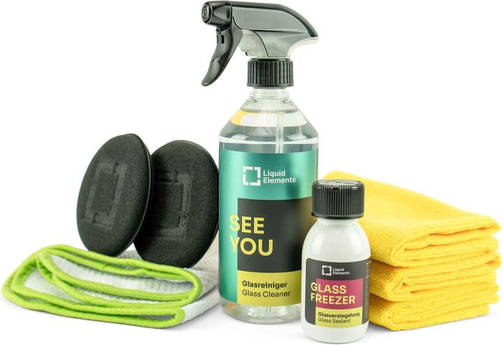 Image du produit Liquid Elements Glas- und Scheibenversiegelung Premium Set (100 ml)
