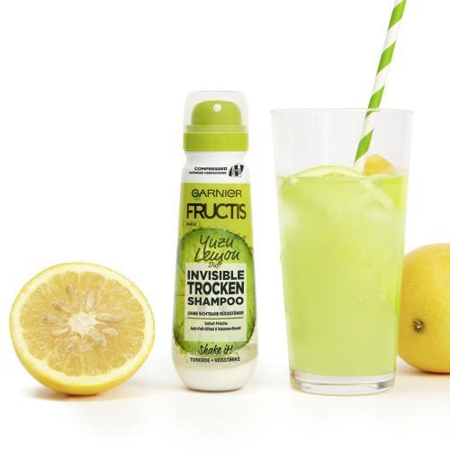 Produktbild Garnier Invisible Shampoo with the scent of yuzu lemon (Invisible Shampoo) 100 ml (100 ml, Trockenshampoo)
