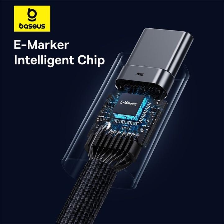 Actual product image Baseus USB C – USB C (1 m, USB 4.0, 240 W)