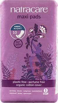 Actual product image Natracare Maxi (10 x)