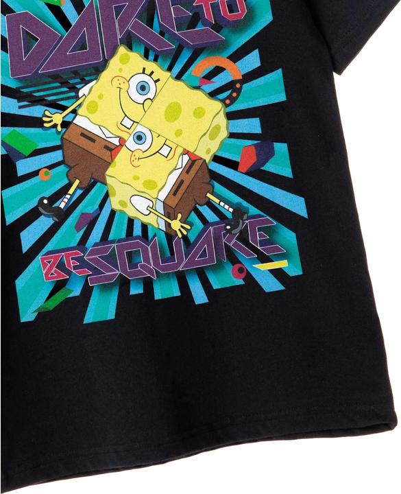 Immagine prodotto Spongebob Squarepants Dare To Be Square Maglietta Ragazzi (128)