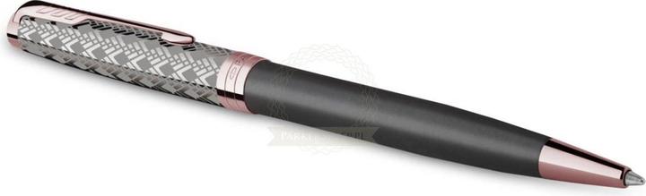Actual product image Parker Ballpoint pen Sonnet Prem. Metal & Grey P.G.C. sw M (Metallic, Pink gold, Grey, 1 x)