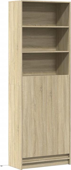Image du produit VidaXL Highboard avec éclairage LED (69 x 32.5 x 200 cm)
