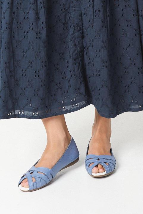 Good For The Sole Pumps Layla gewebter Stoff Leder (39)