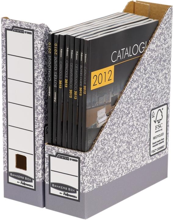 Bankers Box Fellowes Archiv-Stehsammler ®, Rückenbreite 78 mm, DIN A4, 10 St. (A4)