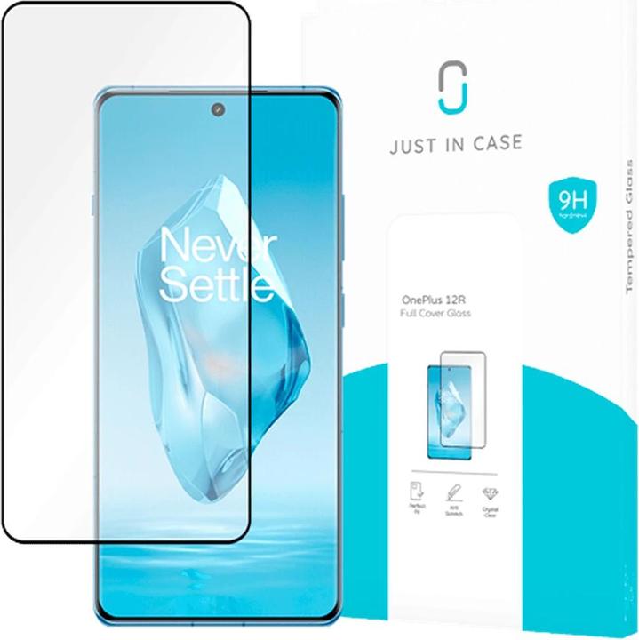 Image du produit Just in Case Protecteur d'écran en verre trempé Edge To Edge pour OnePlus 12R (1 pièce(s), OnePlus 12R)