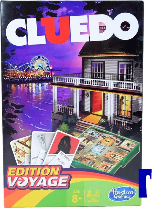 Image du produit Hasbro Gaming Cluedo jeu de voyage (Français)