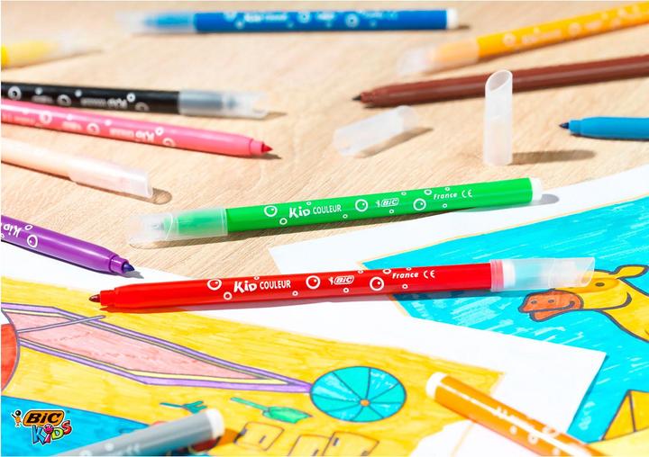 Actual product image Bic Kids Kid Couleur, 18 + 6ST free (multicolour, 24 x)