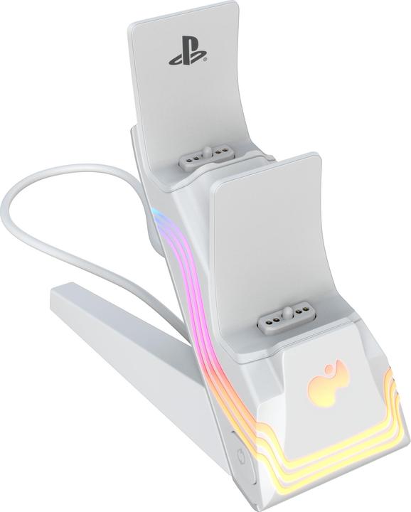 Produktbild PDP Ladestation 2 Controller Afterglow Wave weiss PS5 (PS5)