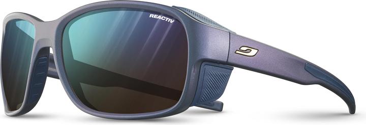 Actual product image Julbo Monterosa 2 Sunglasses (Cyan Blue Violet Shimmering, Blue)
