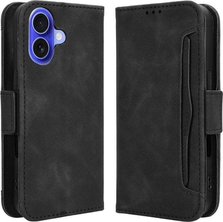 Produktbild Cover-Discount iPhone 16 - Etui viele Kartenfächer (Apple iPhone 16)