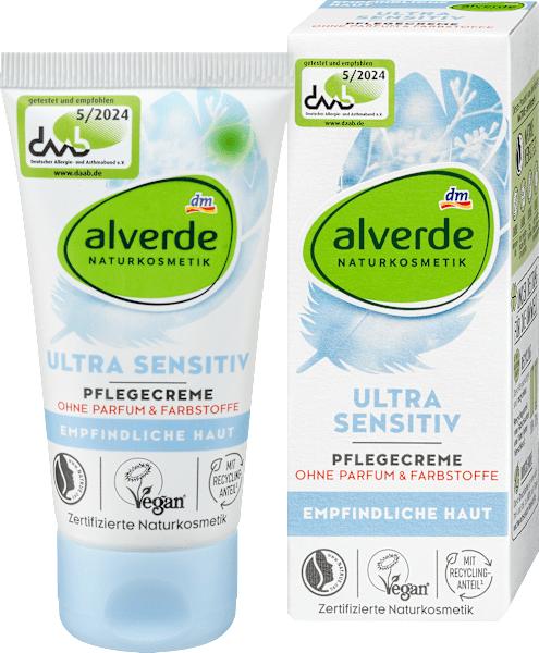 Produktbild dm alverde Ultra Sensitiv (50 ml, Tagescreme)