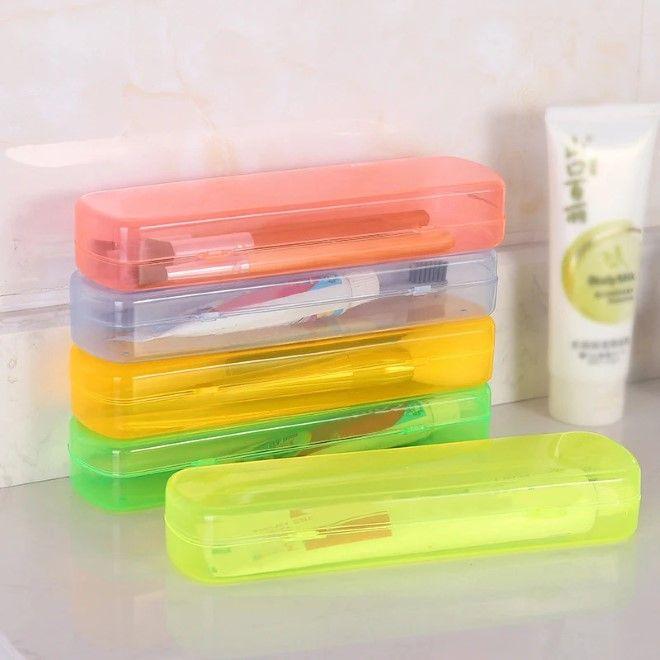 Actual product image MU Classic Louisa Series travel container for toothbrush and toothpaste