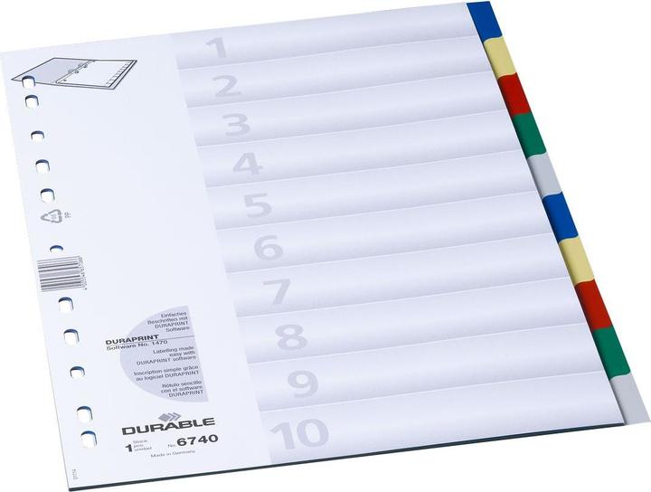 Actual product image Durable Register PP