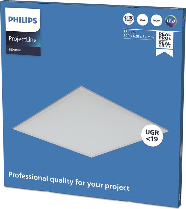 Immagine prodotto Philips Pannello ProjectLine 36W 6262 40K OC (3200 lm)