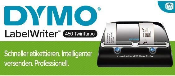 Image du produit Dymo Machine à écrire les étiquettes 450 Twin Turbo (300 dpi)