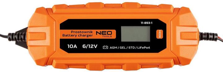 Produktbild Neo Automatik-Ladegerät 10A/160W 3-200Ah für Säure- / AGM-/GEL-Batterien (12V, 10 A)